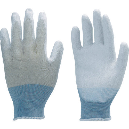 TRUSCO Palm Coated Anti-Static Gloves, Size S, TGL-2997S, 1 pair