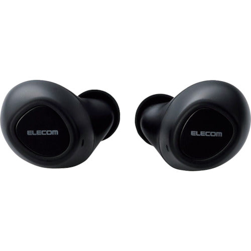 ELECOM 블루투스 이어폰 트루 무선 FAST MUSIC TWS10 블랙 LBT-TWS10BK 1개