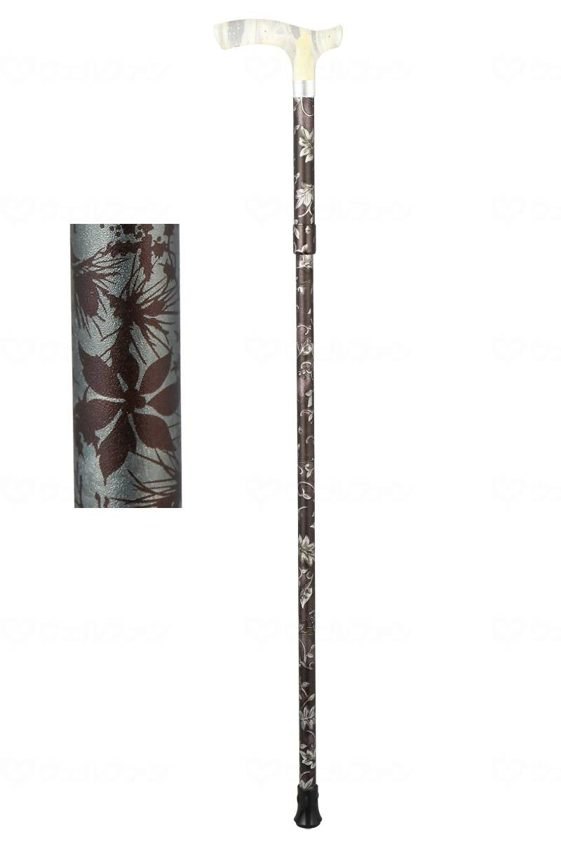 Sunbeam (Chaplin) Acrylic handle (white marble) Aluminum 4-fold Gray Blue Gray