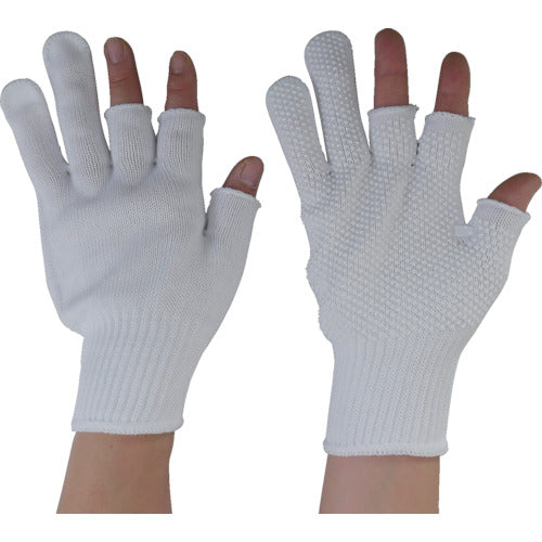 Maruwa Chemical 3-toed non-slip gloves 35 1 pair