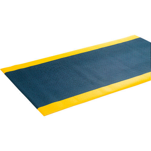 콘도르 피로 경감 매트 케어 소프트 세이프 라인 #15 폭 910 mm×길이 1520 mm 블랙/노랑 F-155-15 1장