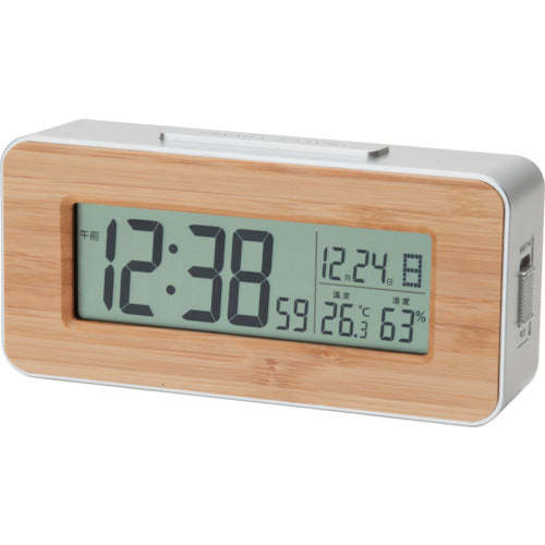 ADESSO 대나무 전파 시계 T-01 1 개