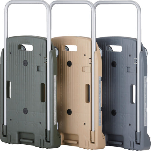 TRUSCO Plastic Cart Komawarikun Noise-reducing G Wheels 600X390 Matte OD MP-6039N2-MOD 1 Unit