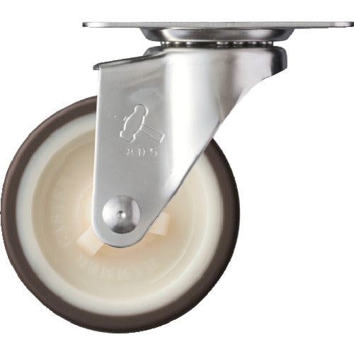 Hammer E series all stainless steel swivel urethane wheel 65mm 320E-UR65 1 piece