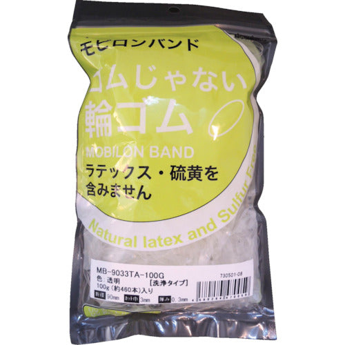 닛신보 모빌론 밴드 90X3X0.3 투명/세정 타입 100G MB-9033TA-100G 1봉