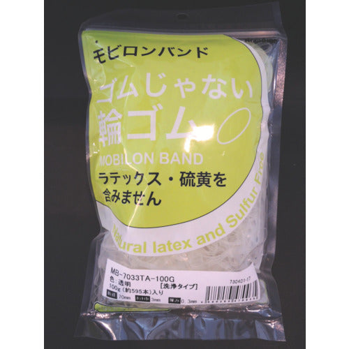 닛신보 모빌론 밴드 70X3X0.3 투명/세정 타입 100G MB-7033TA-100G 1봉