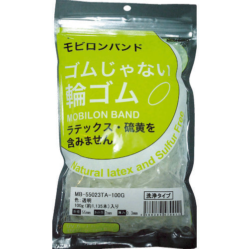 닛신보 모빌론 밴드 55X2X0.3 투명/세정 타입 100G MB-55023TA-100G 1봉