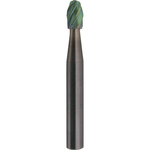 NRS Carbide Bur Tamago RV Cut ACC Coating Blade Diameter 6 x Blade Length 10 x Shaft Diameter 6 x Shaft Length 40 Carbide TCBT5260RV-ACC 1 pc