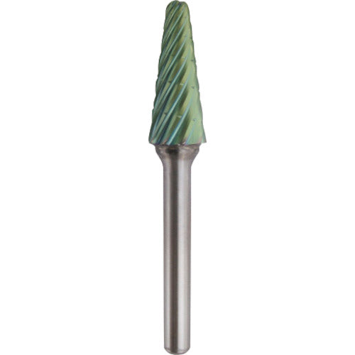 NRS Carbide Bur, Taper RV Cut, ACC Coating, Blade Diameter 12 x Blade Length 32 x Shaft Diameter 6 x Shaft Length 43, Brazed, TCBT4700RV-ACC, 1 piece