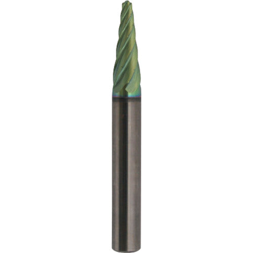 NRS Carbide Bur, Taper RV Cut, ACC Coating, Blade Diameter 6 x Blade Length 19 x Shaft Diameter 6 x Shaft Length 31, Carbide, TCBT4400RV-ACC, 1 Piece