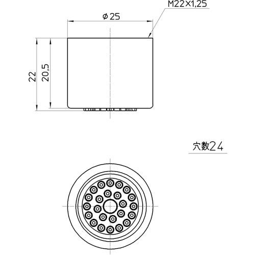 ＳＡＮＥＩ　水栓シャワー器　PM284　1 個