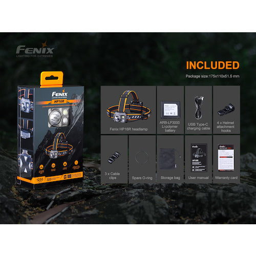 ＦＥＮＩＸ　ＬＥＤ充電式ヘッドライト　ＨＰ１６Ｒ　HP16R　1 個