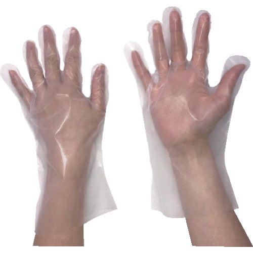 Singer Singer Polyethylene Fingerless Gloves Clear Bag (200 pieces) S LPE0140SE-TPS 1 bag