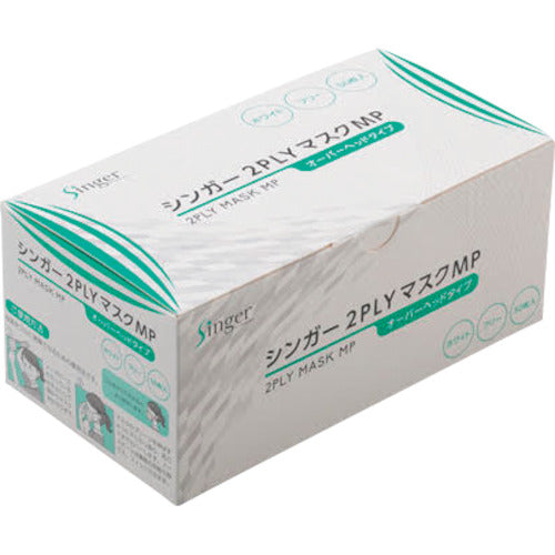 가수 가수 2PLY 마스크 MP(50장입) 머리걸이 MP2OHR-WB 1상자