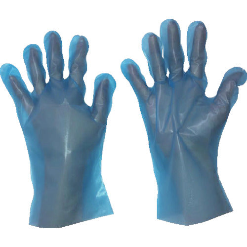 Singer Singer Polyethylene Fingerless Gloves Blue Bag (200 pieces) S LPE0140SE-BPS 1 bag