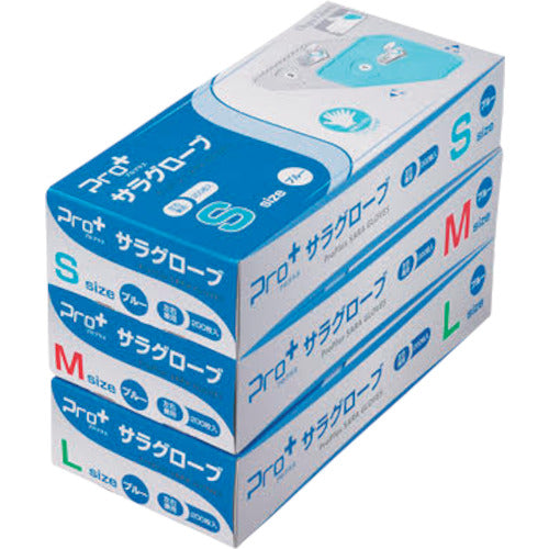 Proplus Sara Glove Blue Box (200 sheets) S TPE0200TE-BBS 1 box