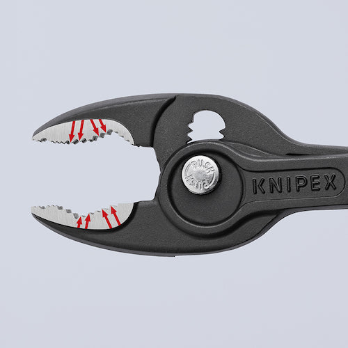 KNIPEX 슬립 조인트 플라이어 트윈 그립 8201-200 1 쵸