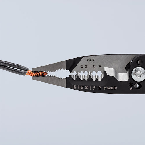 ＫＮＩＰＥＸ　電気技師用多機能ペンチ　1371-8　1 丁