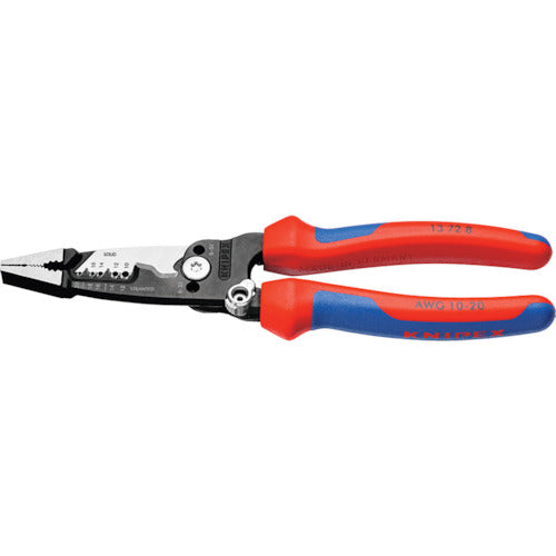 ＫＮＩＰＥＸ　電気技師用多機能ペンチ　1372-8　1 丁