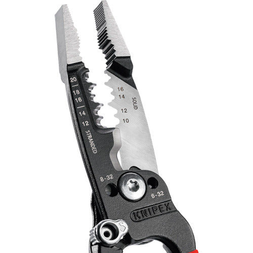 ＫＮＩＰＥＸ　電気技師用多機能ペンチ　1372-8　1 丁