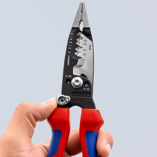 ＫＮＩＰＥＸ　電気技師用多機能ペンチ　1372-8　1 丁