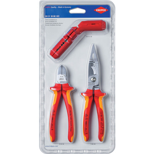 ＫＮＩＰＥＸ　電線作業工具セット　003130BKV01　1 Ｓ