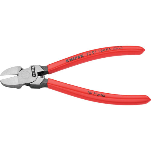 KNIPEX 플라스틱용 니퍼 라운드 헤드 160 mm 7201-160KA 1 쵸
