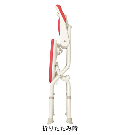 安寿　折りたたみシャワーベンチ　FS / 536-052　グリーン　1 台