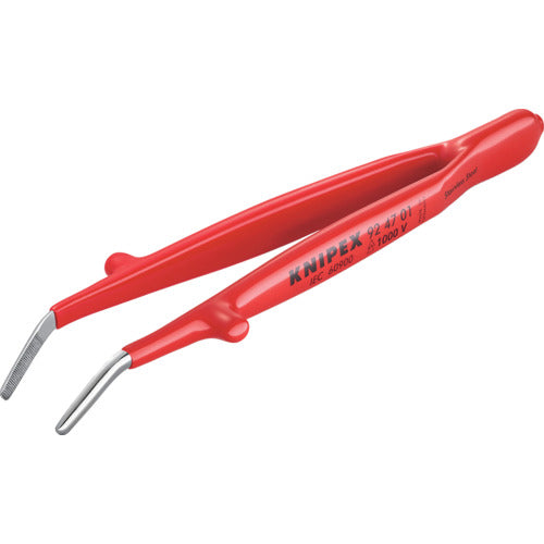 KNIPEX 절연 범용 핀셋 130MM 9247-01 1개