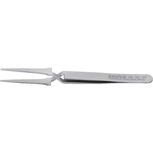 ＫＮＩＰＥＸ　逆作用ピンセット（ＩＮＯＸ）　１２０ｍｍ　9291-01　1 本