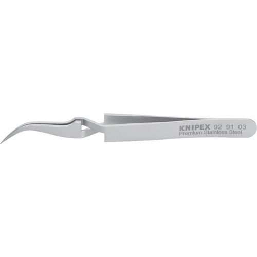 ＫＮＩＰＥＸ　逆作用ピンセット（ＩＮＯＸ）　１１５ｍｍ　9291-03　1 本