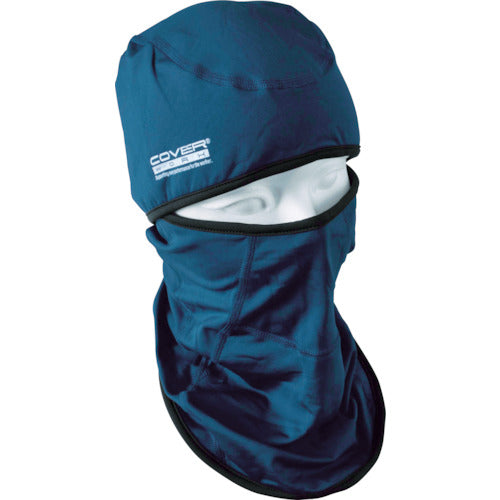 COVERWORK Cold Weather Heat Face Mask Blue Gray FT561H-BLGY 1 pc