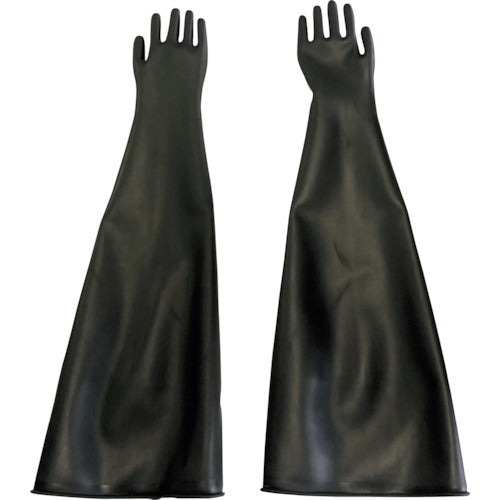 Hanaki Rubber Chemical Gloves Hanarobe 7885 52050 1 pair