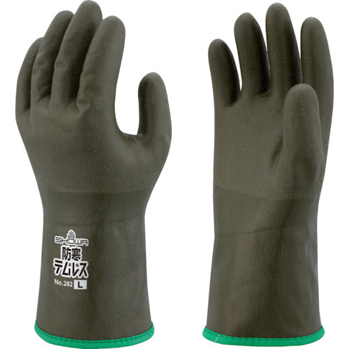 SHOWA 방한 장갑 No282 방한 템리스 올리브 그린 LL 사이즈 NO282-LLOG 1 쌍