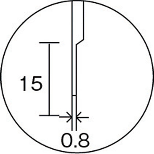 カノン　デジタルブレードノギス　測定範囲１５０ｍｍ　E-BL15B　1 本