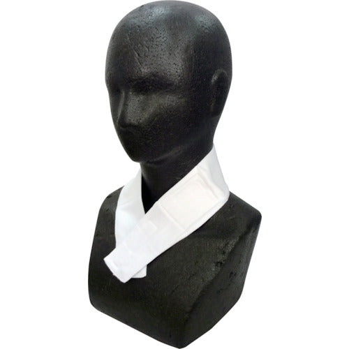 Mie Robe Bamboo Thread Neck Cool Band White NO.TK10-WH 1 pc