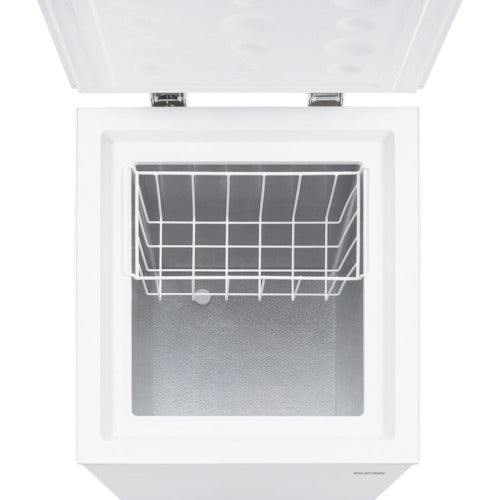 ＩＲＩＳ　５１８２８６　上開き式冷凍庫　６３Ｌ　ホワイト　ICSD-6A-W　1 台