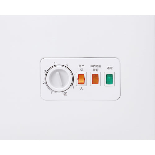 ＩＲＩＳ　５１８２８６　上開き式冷凍庫　６３Ｌ　ホワイト　ICSD-6A-W　1 台