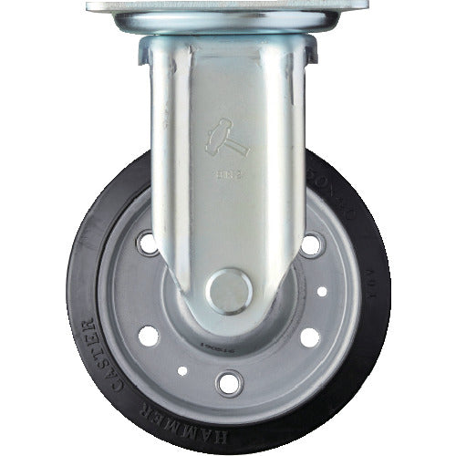 ハンマー　Ｊシリーズ　固定　ゴム車Ｂ入り１５０ｍｍ　420JRP-RBB150　1 個