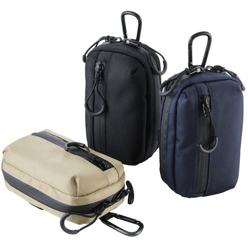 ELECOM Digital Camera Case GRAPH GEAR Compact Digital Camera Case 1 Chamber Medium Size Black DGB-CP01MBK 1 pc