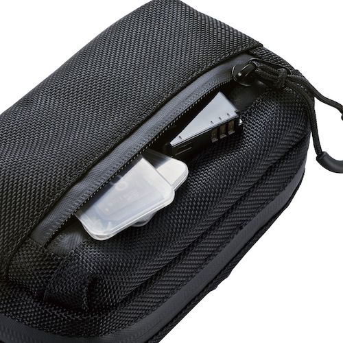 ELECOM Digital Camera Case GRAPH GEAR Compact Digital Camera Case 1 Chamber Medium Size Black DGB-CP01MBK 1 pc