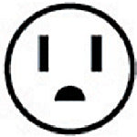 ＮＩＣＨＩＤＯ　カセットコンセント交換用コンセント　プラコンカセット　（２個入）　PCC-02E-2　1 袋