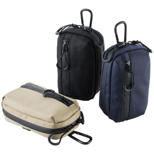 ELECOM Digital Camera Case GRAPH GEAR Compact Digital Camera Case 1 Chamber L Size Black DGB-CP01LBK 1 pc