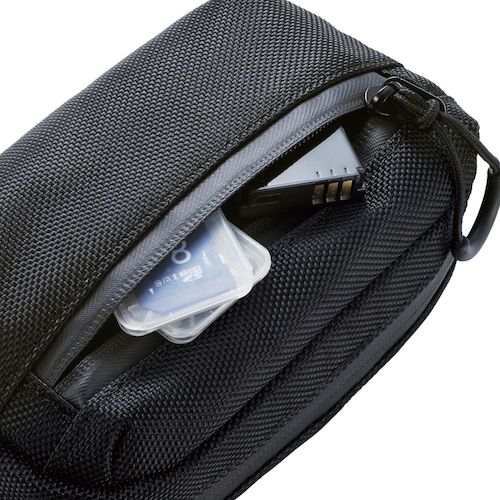 ELECOM Digital Camera Case GRAPH GEAR Compact Digital Camera Case 1 Chamber L Size Black DGB-CP01LBK 1 pc