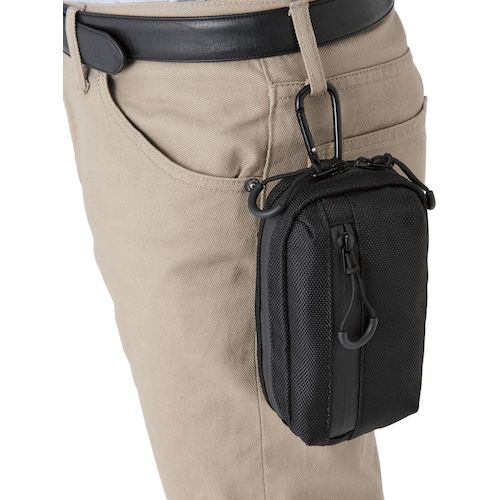 ELECOM Digital Camera Case GRAPH GEAR Compact Digital Camera Case 1 Chamber L Size Black DGB-CP01LBK 1 pc