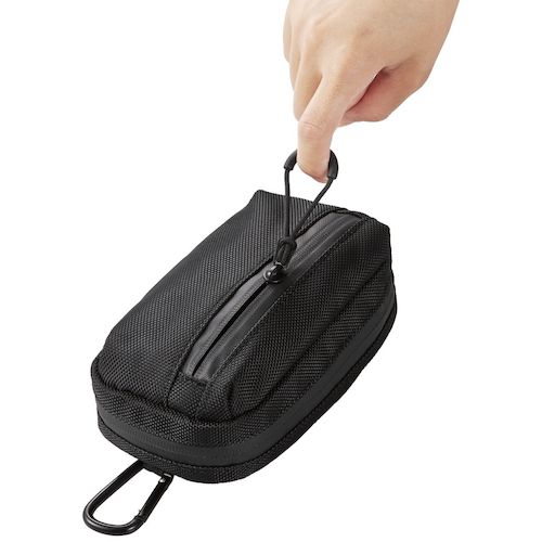 ELECOM Digital Camera Case GRAPH GEAR Compact Digital Camera Case 1 Chamber L Size Black DGB-CP01LBK 1 pc