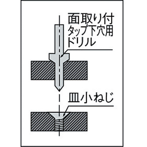 ＦＫＤ　面取り付タップ下穴用ドリル４　DSS4　1 本