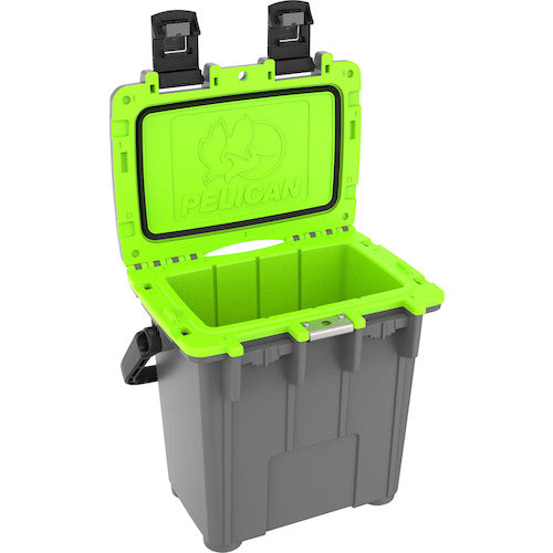 PELICAN 20QT Elite Cooler Dark Gray x Green 20Q-1-DKGRYEGRN 1 unit