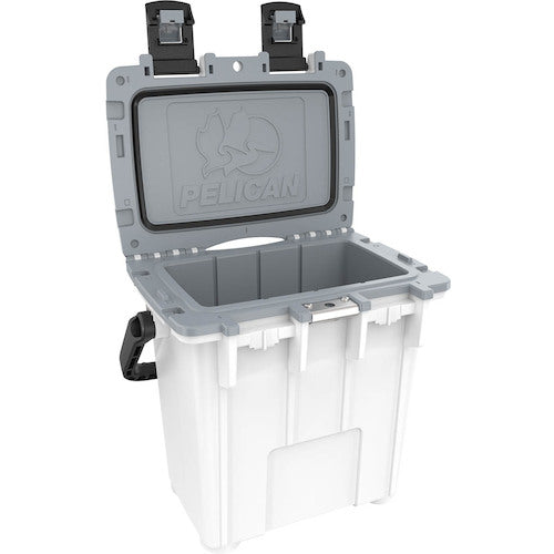 PELICAN 20QT Elite Cooler White x Gray 20Q-1-WHTGRY 1 unit