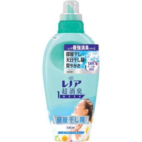 Ｐ＆Ｇ　レノア　超消臭１ＷＥＥＫ　柔軟剤　部屋干し用　おひさまの香り　本体　５３０ｍｌ　915854　1 本